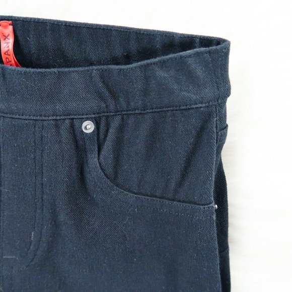 SPANX Ready-To-Wow Black Cropped Denim Jeggings M - Picture 3 of 9
